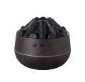 Simulated carbon flame humidifier, dual mode silent ultrasonic diffuser, essential oil aromatherapy diffuser with night light. 