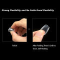 120pcs XXS Extra Short Square Nail Tips Half Matte Pre-shaped Nail for Small Nail Bed Poly Nail Extensions Press on Nails. 