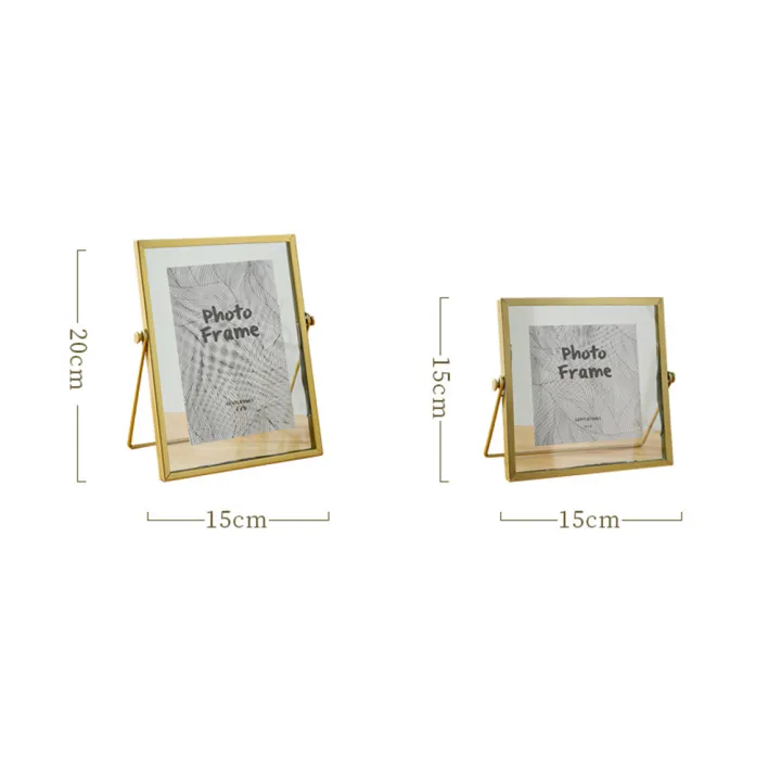 4%20Inch%206%20Inch%20Diy%20Glass%20%20Frame%20Handmade%20Creative%20ple%20Dried%20Flower%20Picture%20Frame%20Minimalist%20Table%20Ornament%20frame%20size%20-%20Image%207