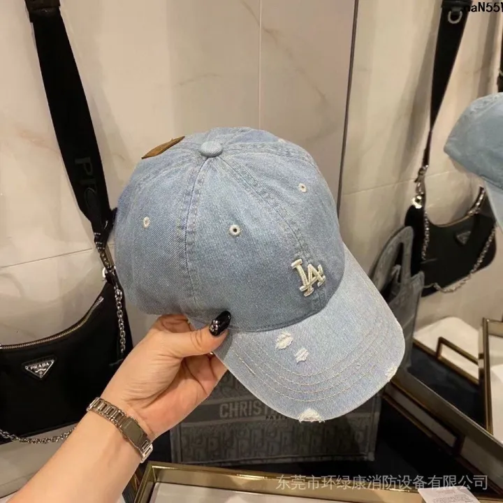 Same%20Material%20NY%20Team%20Jin%20Yangji%20Yaman%20Hat%20New%20Style%20Logo%20Hole%20Baseball%20Cap%20Denim%20New%20Men%20and%20Women%20Baseball%20Cap%20%EF%B9%91%20-%20Image%205