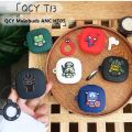 NEW Cartoon Disney Earphone Case For QCY Melobuds ANC HT05 QCY T13 Wireless Bluetooth Earbuds Charge Protective Cover With Lanyard. 