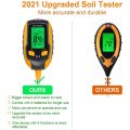Soil PH Meter, Digital Plant Moisture Meter with PH/Temperature/Light. 