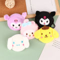 Cute Plush Money Change Pouch Cartoon Cinnamoroll Kuromi Coin Purse Small Wallet Key Bags For Girls Kids Gift. 