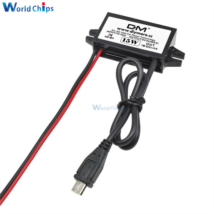 12V%20To%205V%203A%20Type-C%20USB%20Car%20Power%20Converter%2012V-5V%20Step-Down%20Power%20Module%20Type%20C%20Dual%20Micro%20USB%20Output%20Adapter%20Usb%20Adapter%20A900L%20-%20Image%205