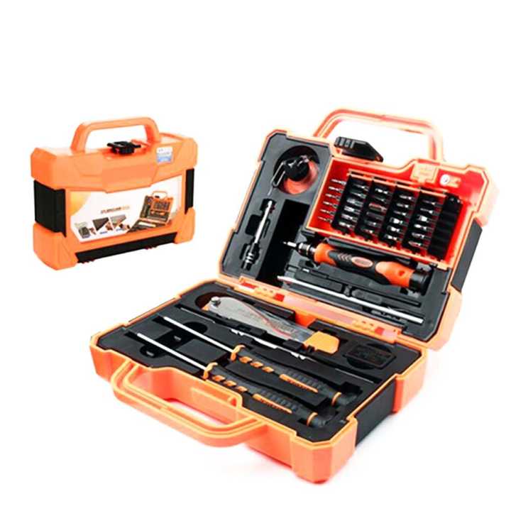 Screwdriver Tool Box Set for Electronic DIY Repair JAKEMY JM-8139 Screwdriver Set Repair Kit Multi-functional CR-V Driver Household Hand Tool