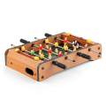 Portable Table Top Football Educational Toys Gift Mini Table Top Foosball Game for Family Game. 