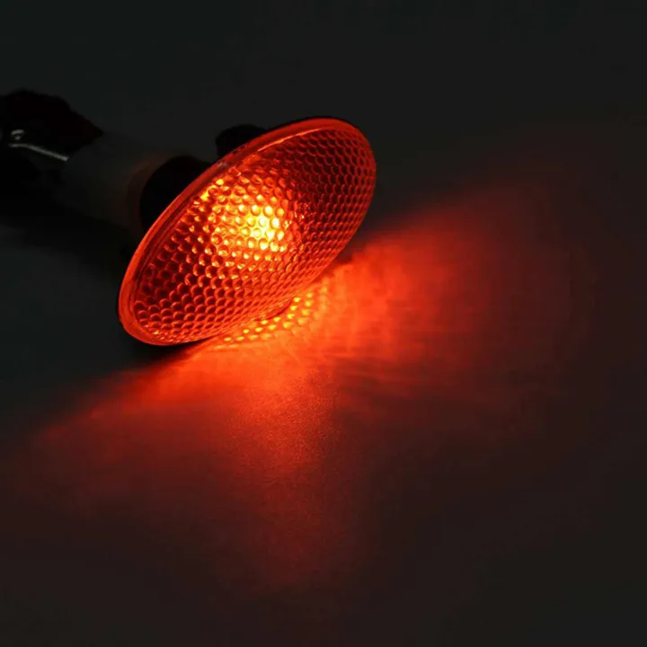 2X for Peugeot 206 407 607 Signal Side Marker Light Repeater Lamp ...