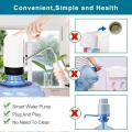 Automatic Wireless Water Can Dispenser Pump for 20 Litre Bottle Can, White/Black. 
