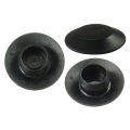 100PCS Car Door Rubber Plug Universal PVC Mount Black Rubber Body Sheet Metal Hole Plugs. 