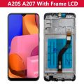 LCD With Frame For Samsung Galaxy A20S A207 A207F A207M Display Touch Screen Digitizer Assembly Replacement Parts. 