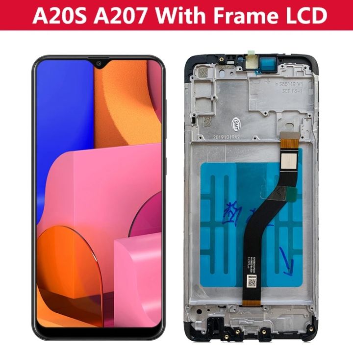 LCD%20With%20Frame%20For%20Samsung%20Galaxy%20A20S%20A207%20A207F%20A207M%20Display%20Touch%20Screen%20Digitizer%20Assembly%20Replacement%20Parts%20-%20Image%207