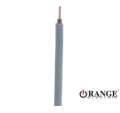 ORANGE 1/1.13 Cu/PVC/PVC (1mm2) SINGLE SOLID CABLE 50M (1/.044) Wire CABLE Blue, Brown 50m. 