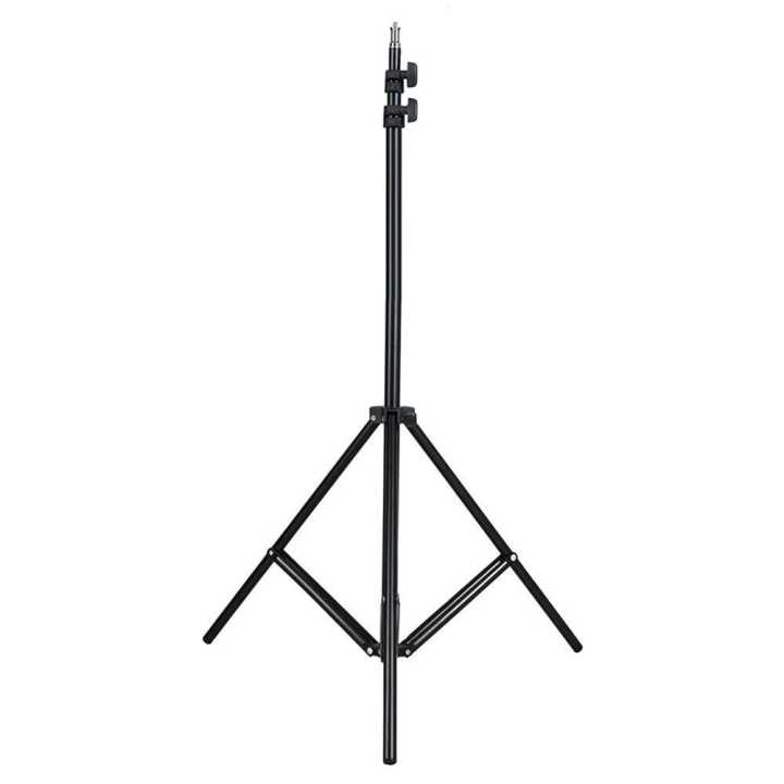 KHUFU 2M 1/4 Screw Light Stand Tripod For Photo Studio Softbox Video Flash Umbrellas Reflector Lighting Background Stand Nikon Canon Fuji