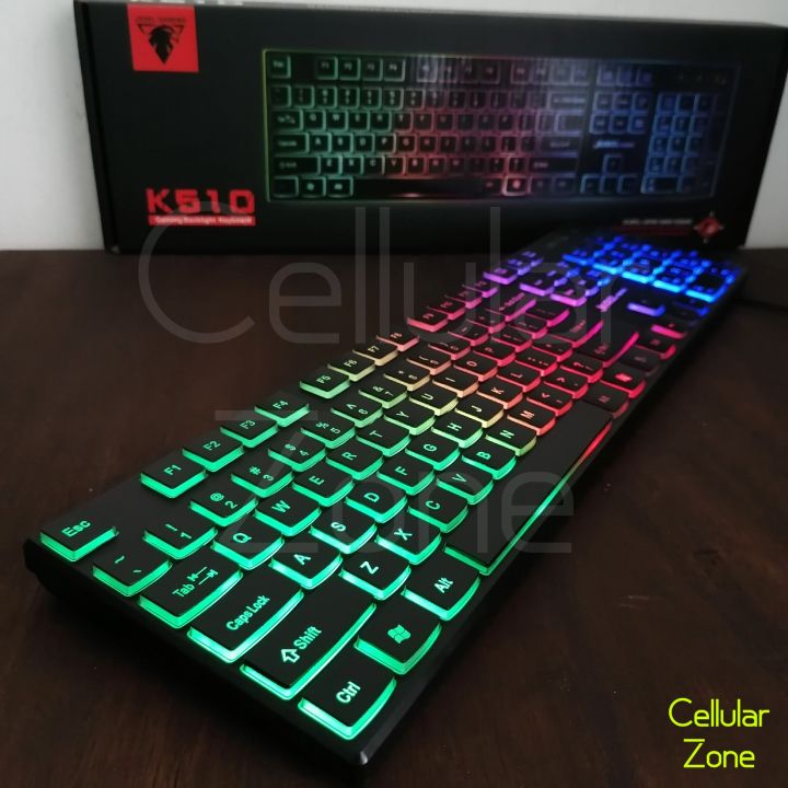 Jedel K510 RGB Backlit Gaming Keyboard