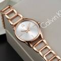 New Stainless Steel Woch Luxury Ladies Watch Quartz Analog Business Chain Casual Wrist Dial CKx Watches For Women Girls - Rosegold 180850227 PremiumTec. 