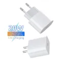 20W iPhone Charger PD USB C For iPhone 11 12 13 8 Plus SE 2 20W Fast Charging For iPhone XR X XS Max For iPad PD USB C Cable. 