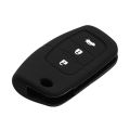 Silicone Car Flip folding key Cover Remote Case for Ford Fiesta Focus 2 Ecosport Kuga Escape 3 Buttons. 