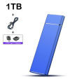 External Hard Drive SSD 1TB High-capacity USB/Type-C Interface High-speed Mini Portable External Ssd for Laptops/desktop/phones. 