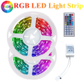 10M RGB Light Strip 3528 600LED LED Strip Light with 44 Key Remote. 