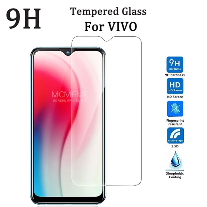 Vivo V9 9H Tempered Glass for Screen Protector Glass Full