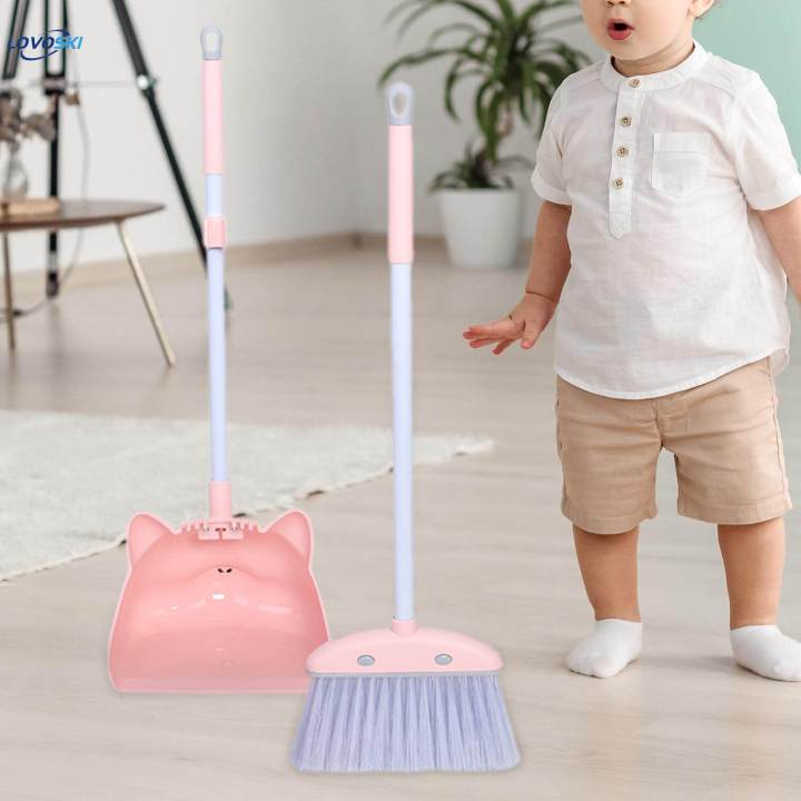 Kids%20Broom%20Dustpan%20Set%20House%20Cleaning%20Gifts%20Novelty%20Housekeeping%20Play%20Set%20Kids%20Cleaning%20Set%20for%20Age%20-%20Image%204