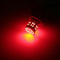 2Pcs Red Light 1157 BAY15D 50 SMD 1206 LED Car Tail Stop Brake Lamp Bulb. 