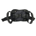 Motorcycle Back Seat Safety Armrest, Passenger Grip Grab Handle Non-Slip Strap Seat Belt Protection. 