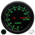 【Boost】 2" 52mm 7 LED temp/Oil pressure/Voltmeter/Air fuel ratio/EGT/Tachometer RPM Gauge +Gauge Pods. 