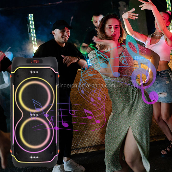 NDR-1808%20Partybox%208-Inch%20100W%20High%20Power%20Portable%20Party%20Bluetooth%20Speaker%20Dual%20Wireless%20Microphone%20Built-in%20Battery%20Portable%20MP3%20MP5%20Player%20with%20Sound-Activated%20LED%20Subwoofer%20Blue%20Tooth%20Music%20Outdoor%20Activities%20Speakers%20-%20Image%206