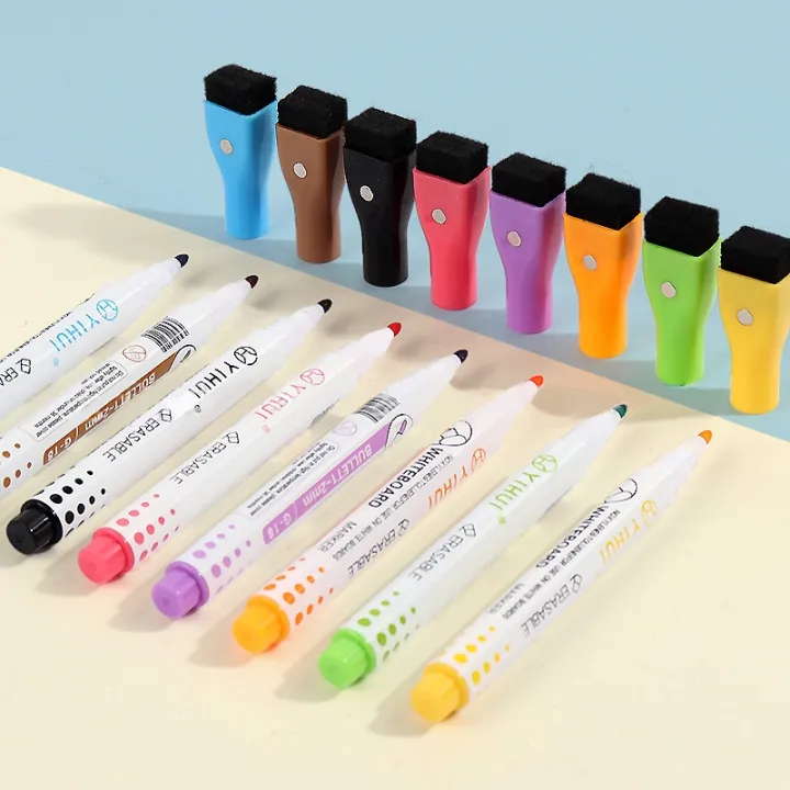8%20Colors%20Magnetic%20Dry%20Erase%20Markers%20Fine%20Tip%20Erasable%20Whiteboard%20Pens%20for%20Kids%20Teachers%20Office%20School%20Student%20Classroom%20-%20Image%204