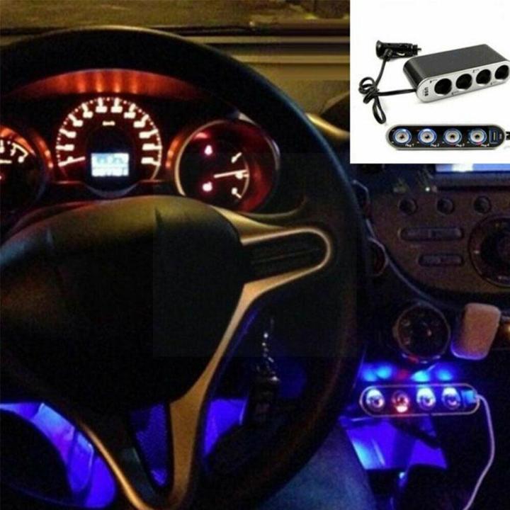12v%20Vehicle%20Power%20Distributor%204%20Way%20Auto%20With%20With%20Socket%20Adapter%20Socket%20Splitter%20Usb%20Switch%20Plug%20Ports%20M1f1%20-%20Image%203