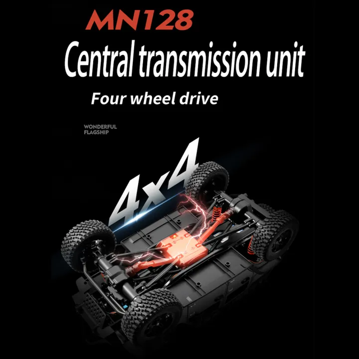 Kidlove%20Mnrc%20Mn128%201/12%20Remote%20Control%20Car%202.4g%204wd%20Rock%20Crawler%20Climbing%20Rc%20Car%20With%20Led%20Light%20Full%20Scale%20Vehicles%20Model%20Toys%20-%20Image%203