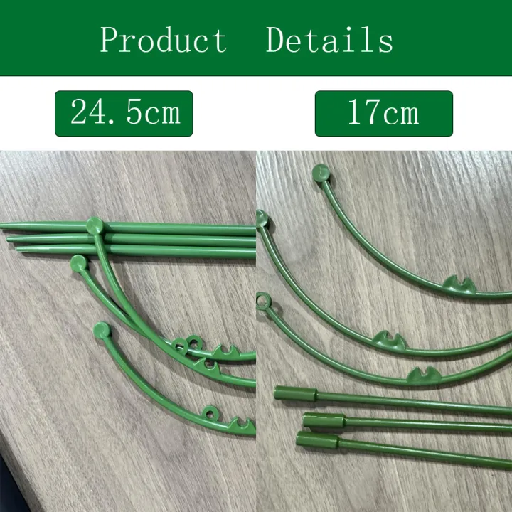 3%20Set%20Durable%20Green%20Plant%20Support%20Pile%20Half%20Round%20Removable%20Climbing%20Vines%20Stake%20Easy%20to%20Use%20Flower%20Ring%20Support%20Rack%20-%20Image%203