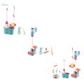 Kids Cleaning Toy Set Cleaning Tools Pretend Play Toy Toys Cleaning Set Role Play Toy Basic Skills for Children Kids Toddlers Birthday Gifts. 