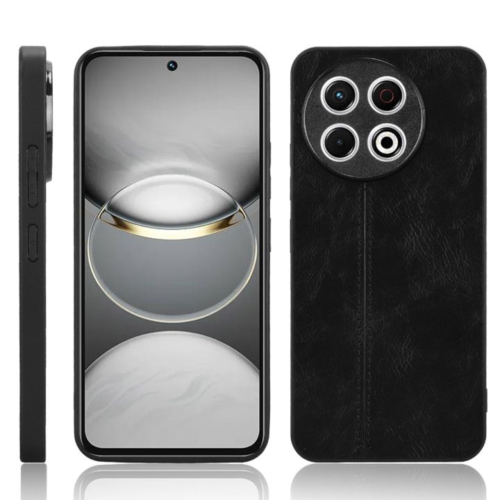 Cow Pattern Sewing Back Cover Phone Case For Tecno Spark 30 Pro 4G/Tecno Camon 30S / Camon 30S Pro/Tecno Spark 30 4G