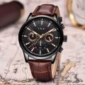 New LIGEx Luxury Leather Band / Stainless Steel Watches Quartz Analog Wrist Watch For Men Gents Boys Woch - Black Brown White Blue. 