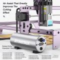 Original ATOMSTACK las-er Cutting/Engraving Air-Assisted Accessories HIgh Airflow 10-30L/min Adjustable to Remove Smoke and Dust Easy to Install for ATOMSTACK A5 X7 S10 A10 PRO las-er Engraver. 