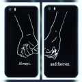Customizable Couple Back Sticker Of Always And Forever For Oneplus 6. 
