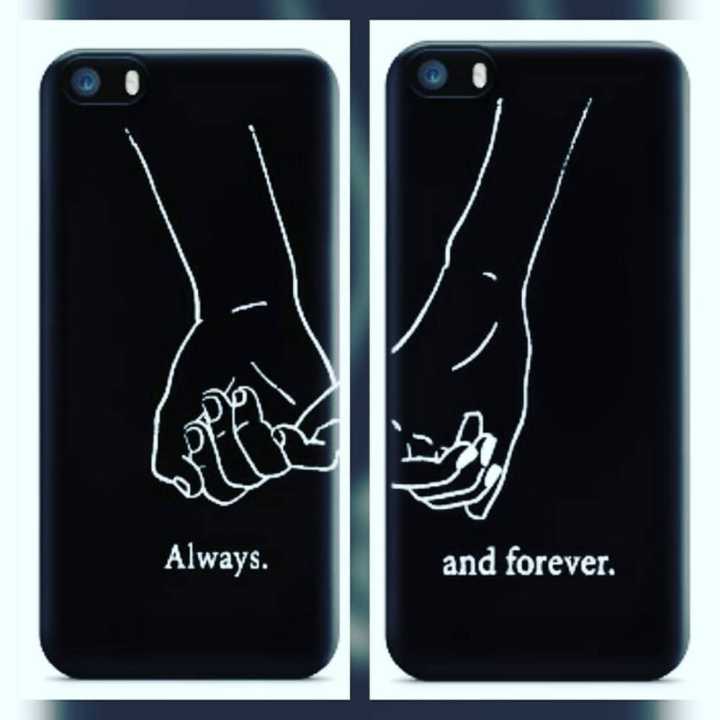 Customizable Couple Back Sticker Of Always And Forever For Oneplus 6