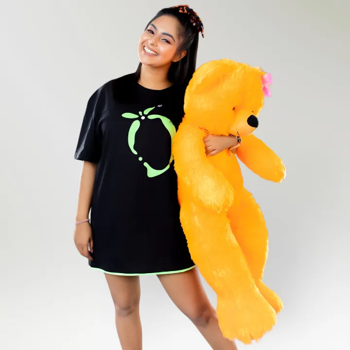 Kolaba%203%20feet%20(90CM)%20ORANGE%20colour%20big%20size%20teddy%20bear%20-%20Image%202