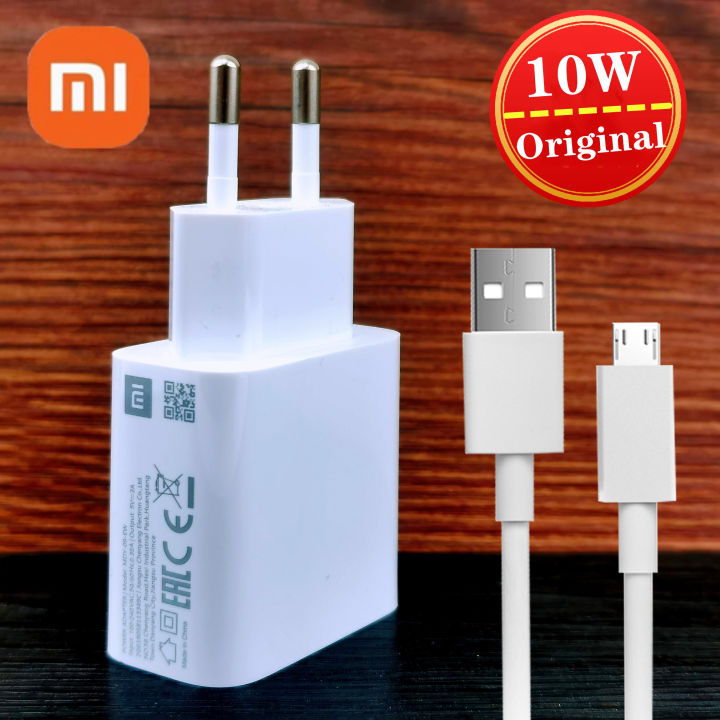 Original Xiaomi Charger 10W Genuine EU Usb Wall Charge Adapter For Redmi 9A 10A Note 9 10 8 7 9S MI 4X A2 Lite A3 Mobile Phone