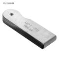 R0.3-R52 1.5-100mm Stainless Steel Radius Fillet Gauge External Internal Concave Convex Measu g Tool R Rule. 