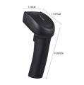 MJ-1400CA 2D Wireless 2.4G Barcode Scanner Handheld USB Wired 1D Bar. 