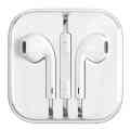 iPhone Hands free Earphones White - 3.5mm Hands free With Mic copy. 