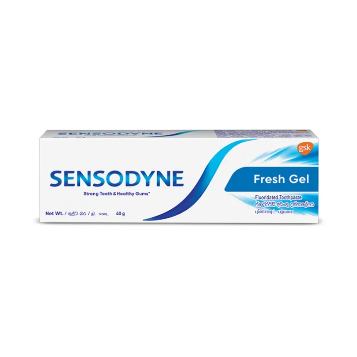 Sensodyne Toothpaste Fresh Gel Sensitive Toothpaste for everyday cool freshness Dentist Recommended Brand 40G
