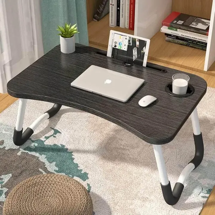 Bed top working Table - Black