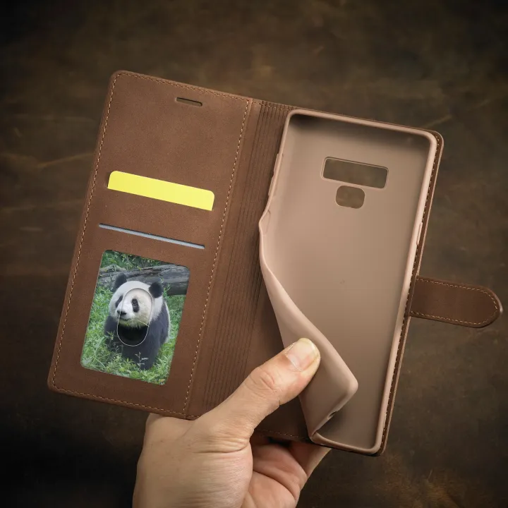 lthmy%20for%20Samsung%20Galaxy%20Note%209%20Flip%20Type%20Retro%20Leather%20Case%20Magnetic%20Stand%20Cover%20-%20Image%203
