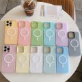 HOCE Candy Color Magnetic Phone Cases For iPhone 17 16 15 14 13 12 11 Pro Max Plus 17 Air MagSafe Case 2 in 1 Matte Back Soft Cover. 