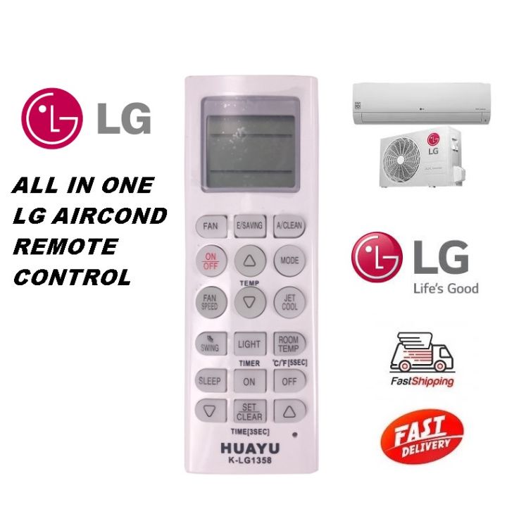 LG Inverter Air conditioner Remote Controller