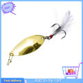 4.5cm Metal Mini Fishing Artificial Spoon Lure Wobbler Fish Swim Bait Tackle. 